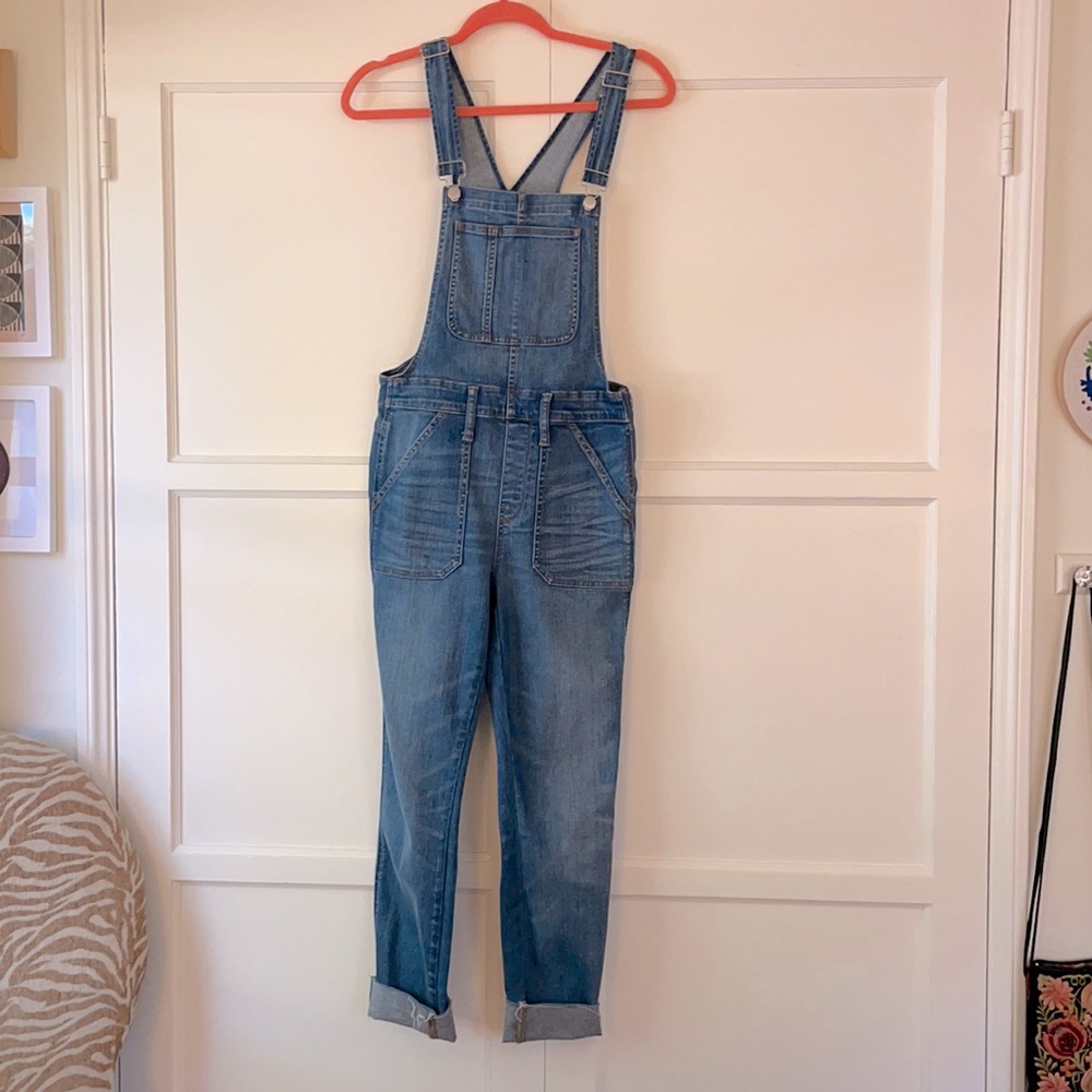Madewell Stovepipe Denim Overalls